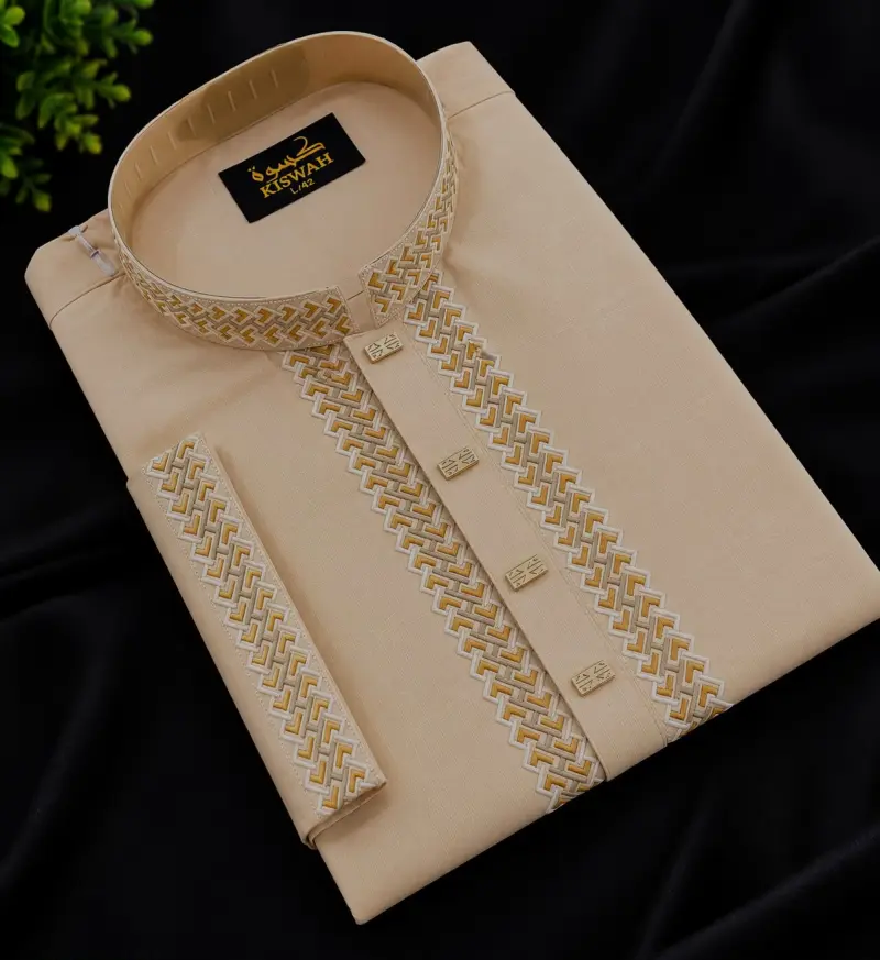 Cotton fabrics embroidery Punjabi